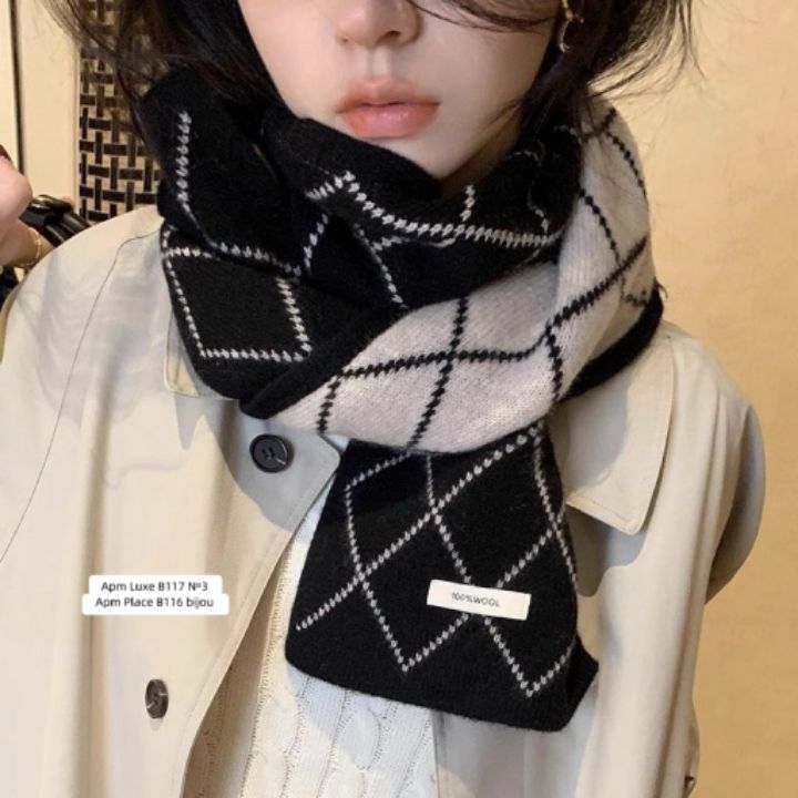 N3韓國直郵㊣女裝新款人氣職業真品熱賣休閑25秋冬圍巾披肩N3圍巾/披肩