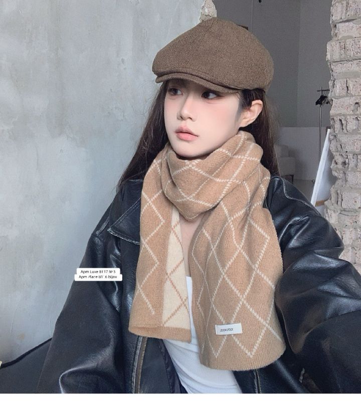 N3韓國直郵㊣女裝新款人氣職業真品熱賣休閑25秋冬圍巾披肩N3圍巾/披肩