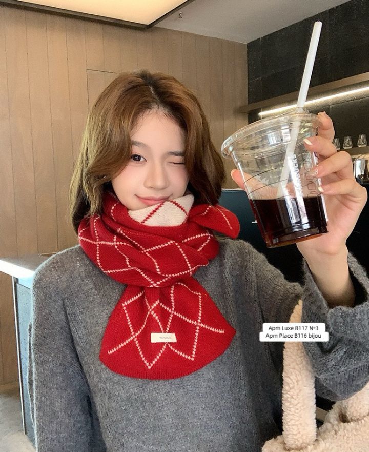 N3韓國直郵㊣女裝新款人氣職業真品熱賣休閑25秋冬圍巾披肩N3圍巾/披肩