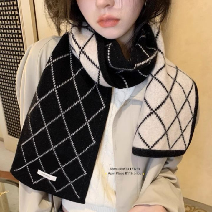 N3韓國直郵㊣女裝新款人氣職業真品熱賣休閑25秋冬圍巾披肩N3圍巾/披肩