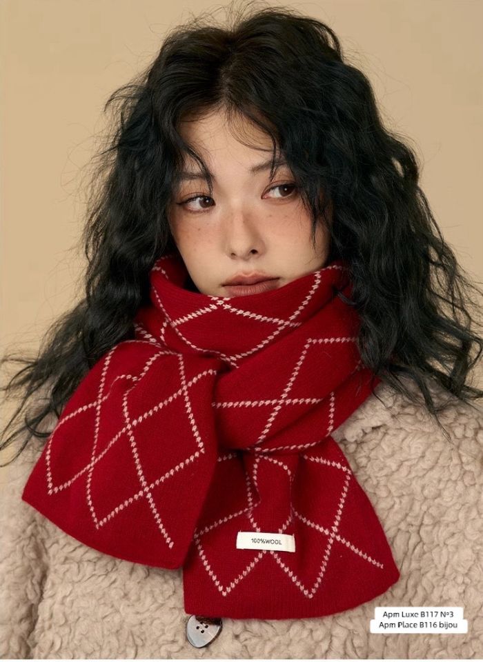 N3韓國直郵㊣女裝新款人氣職業真品熱賣休閑25秋冬圍巾披肩N3圍巾/披肩