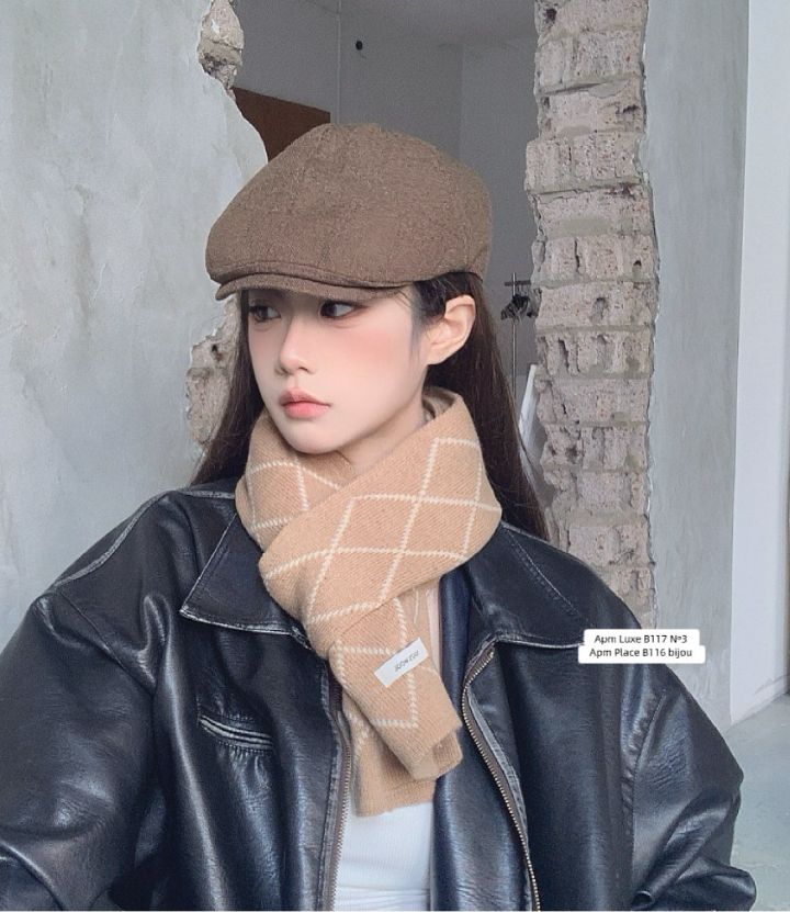 N3韓國直郵㊣女裝新款人氣職業真品熱賣休閑25秋冬圍巾披肩N3圍巾/披肩