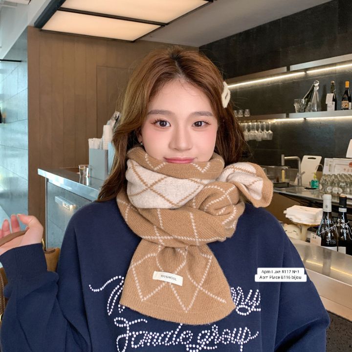 N3韓國直郵㊣女裝新款人氣職業真品熱賣休閑25秋冬圍巾披肩N3圍巾/披肩