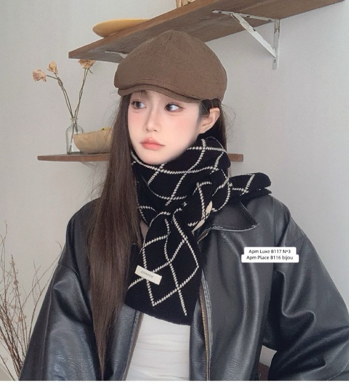 N3韓國直郵㊣女裝新款人氣職業真品熱賣休閑25秋冬圍巾披肩N3圍巾/披肩