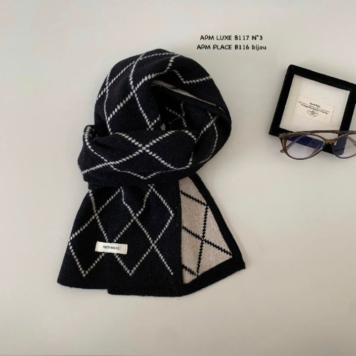 N3韓國直郵㊣女裝新款人氣職業真品熱賣休閑25秋冬圍巾披肩N3圍巾/披肩圖色1