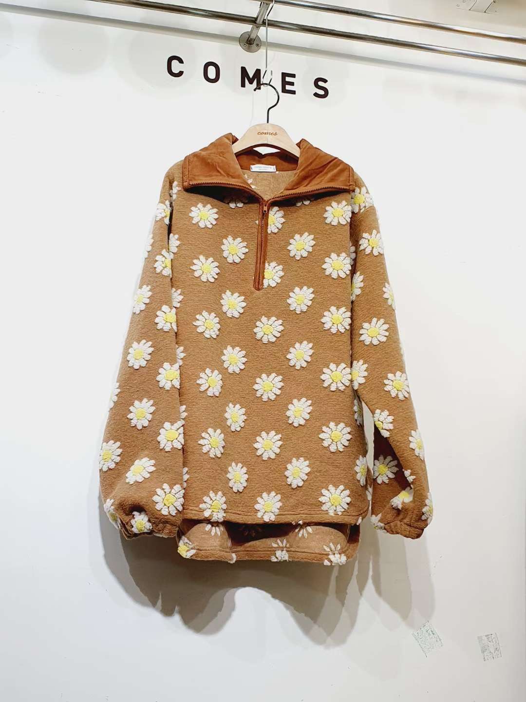 COMES-컴즈-OT韓國代購㊣女士新品推薦職業休閑熱賣25秋冬衛衣COMES-ot衛衣圖色1