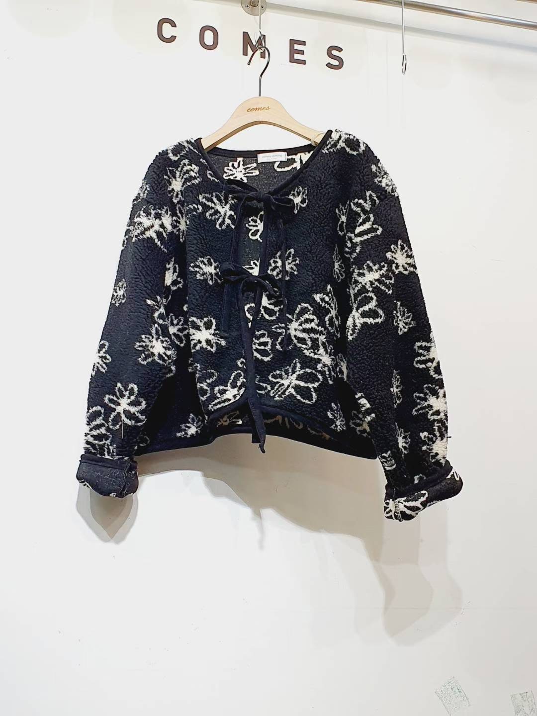 COMES-컴즈-OT東大門㊣實拍女士新款時尚真品休閑針織衫開衫COMES-ot針織衫圖色2