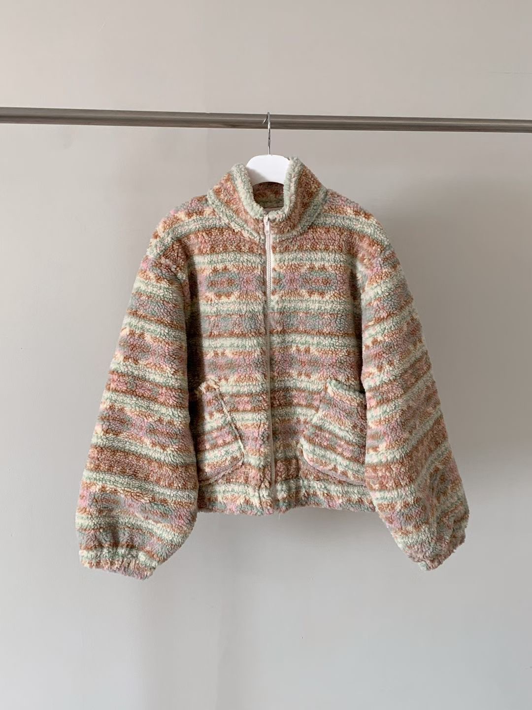 WADE東大門㊣直郵女裝新款休閑真品25秋冬推薦人氣時尚夾克棉WADE夾克圖色1