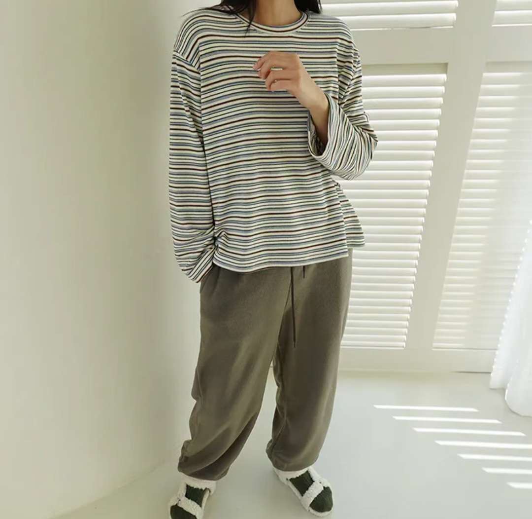 COMES-컴즈-OT韓國直郵㊣女士新款人氣25秋冬推薦長袖T恤COMES-ot長袖T恤圖色1