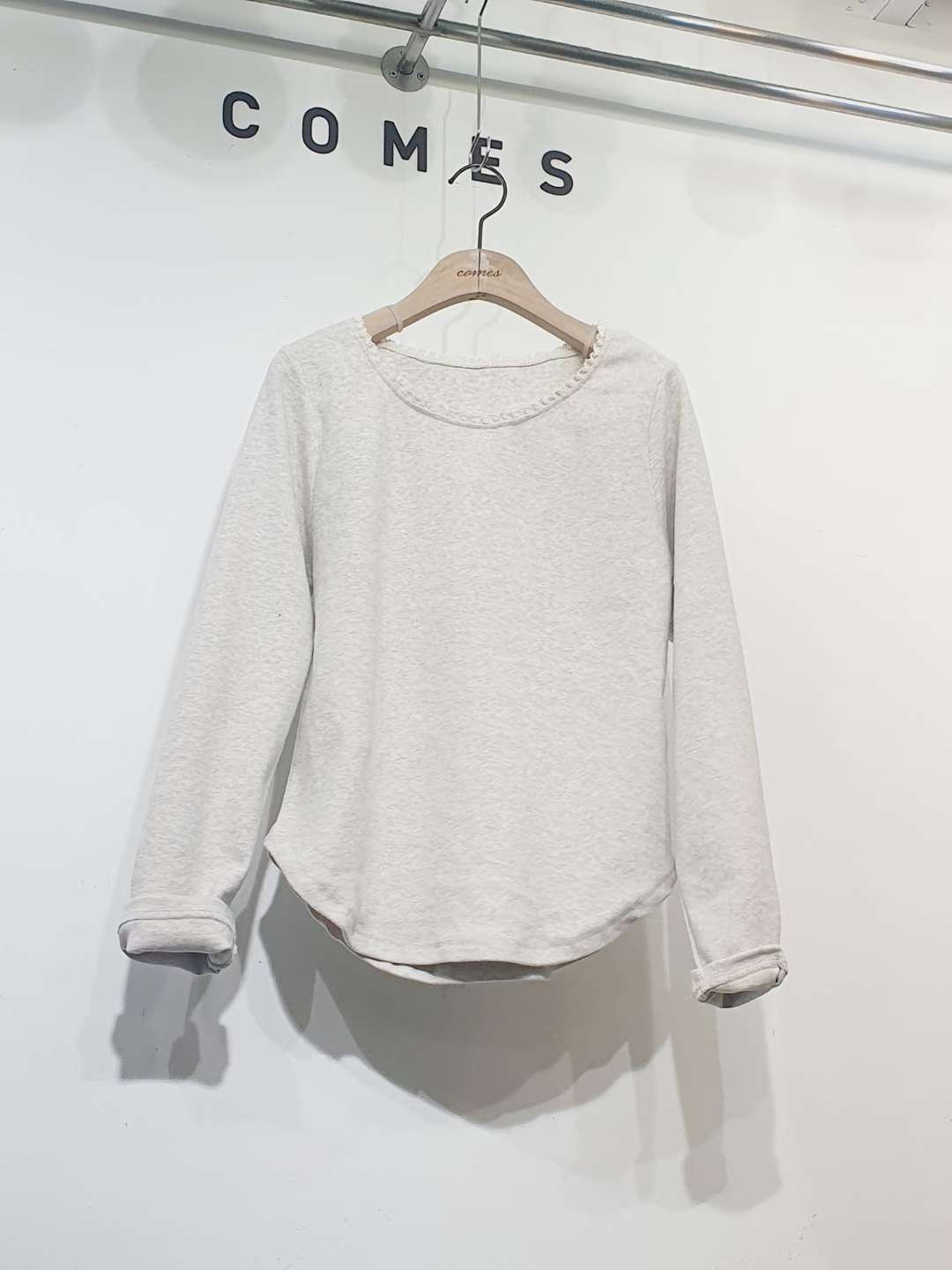 COMES-컴즈-OT東大門㊣代購女裝新品休閑熱賣推薦長袖T恤COMES-ot長袖T恤圖色1