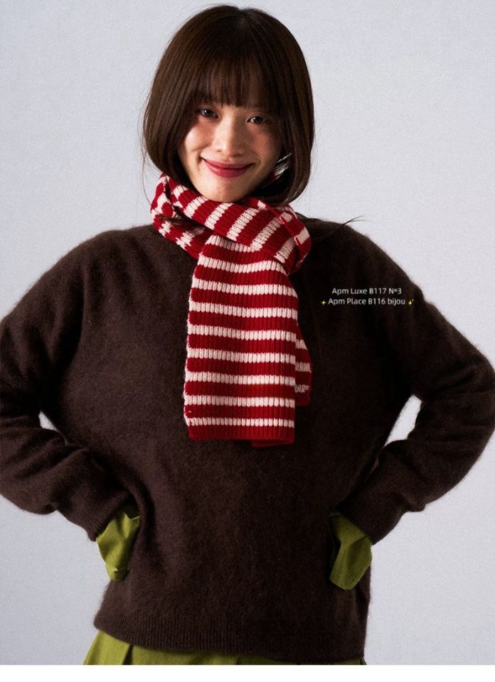 N3韓國直郵㊣女裝新款真品人氣25秋冬熱賣推薦圍巾披肩羊毛N3圍巾/披肩