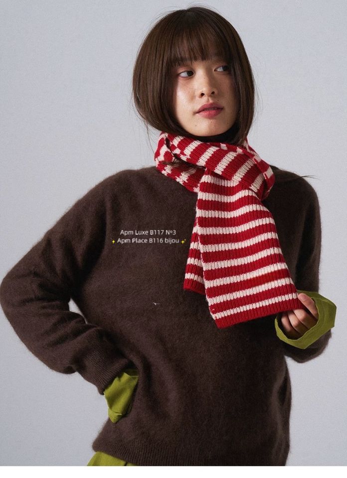 N3韓國直郵㊣女裝新款真品人氣25秋冬熱賣推薦圍巾披肩羊毛N3圍巾/披肩