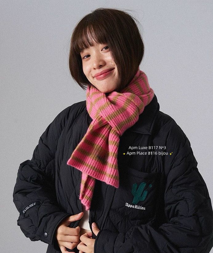 N3韓國直郵㊣女裝新款真品人氣25秋冬熱賣推薦圍巾披肩羊毛N3圍巾/披肩