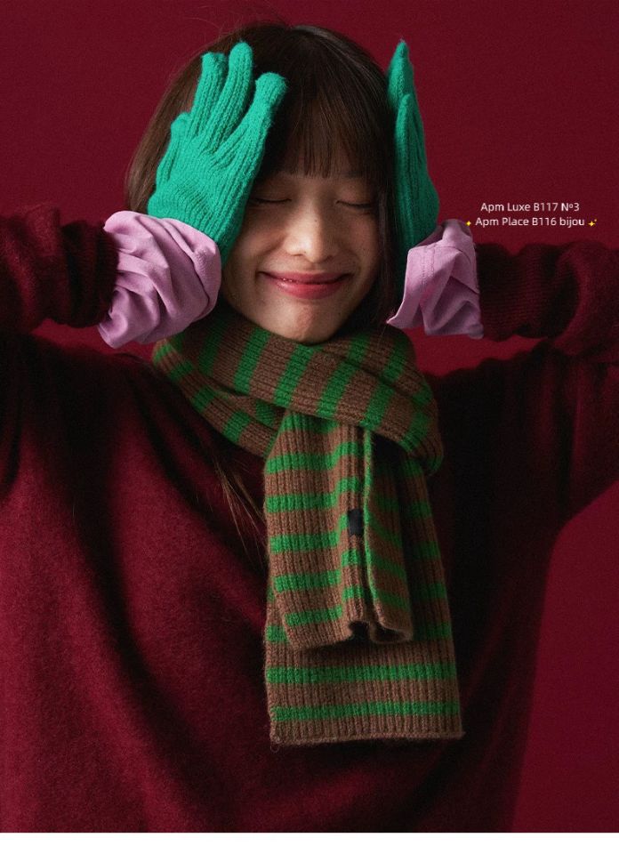 N3韓國直郵㊣女裝新款真品人氣25秋冬熱賣推薦圍巾披肩羊毛N3圍巾/披肩