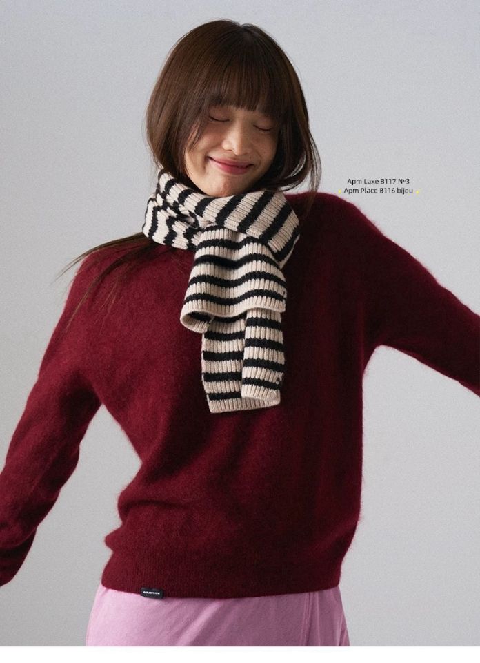 N3韓國直郵㊣女裝新款真品人氣25秋冬熱賣推薦圍巾披肩羊毛N3圍巾/披肩