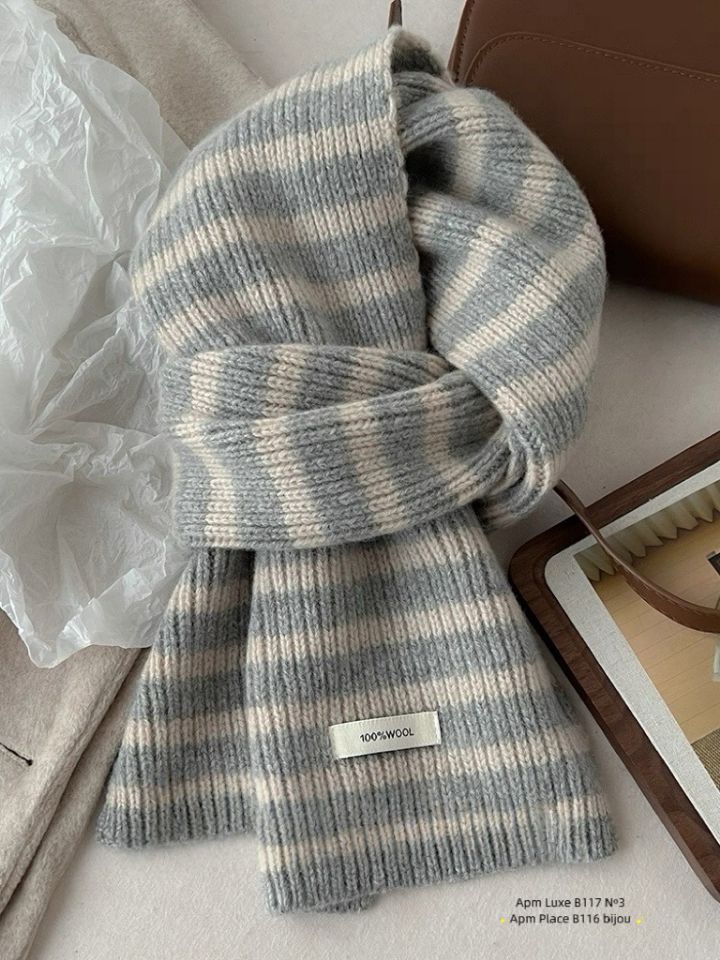 N3韓國直郵㊣女裝新款真品人氣25秋冬熱賣推薦圍巾披肩羊毛N3圍巾/披肩圖色1