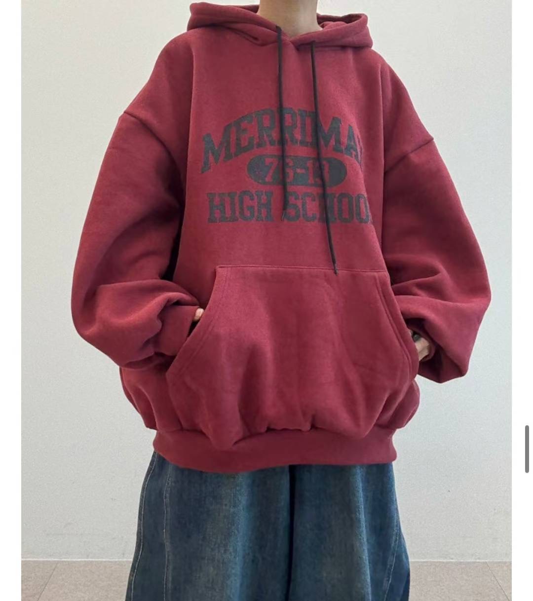 REALBLACK東大門㊣直郵女裝新款休閑25秋冬熱賣職業人氣衛衣REALBLACK衛衣圖色1