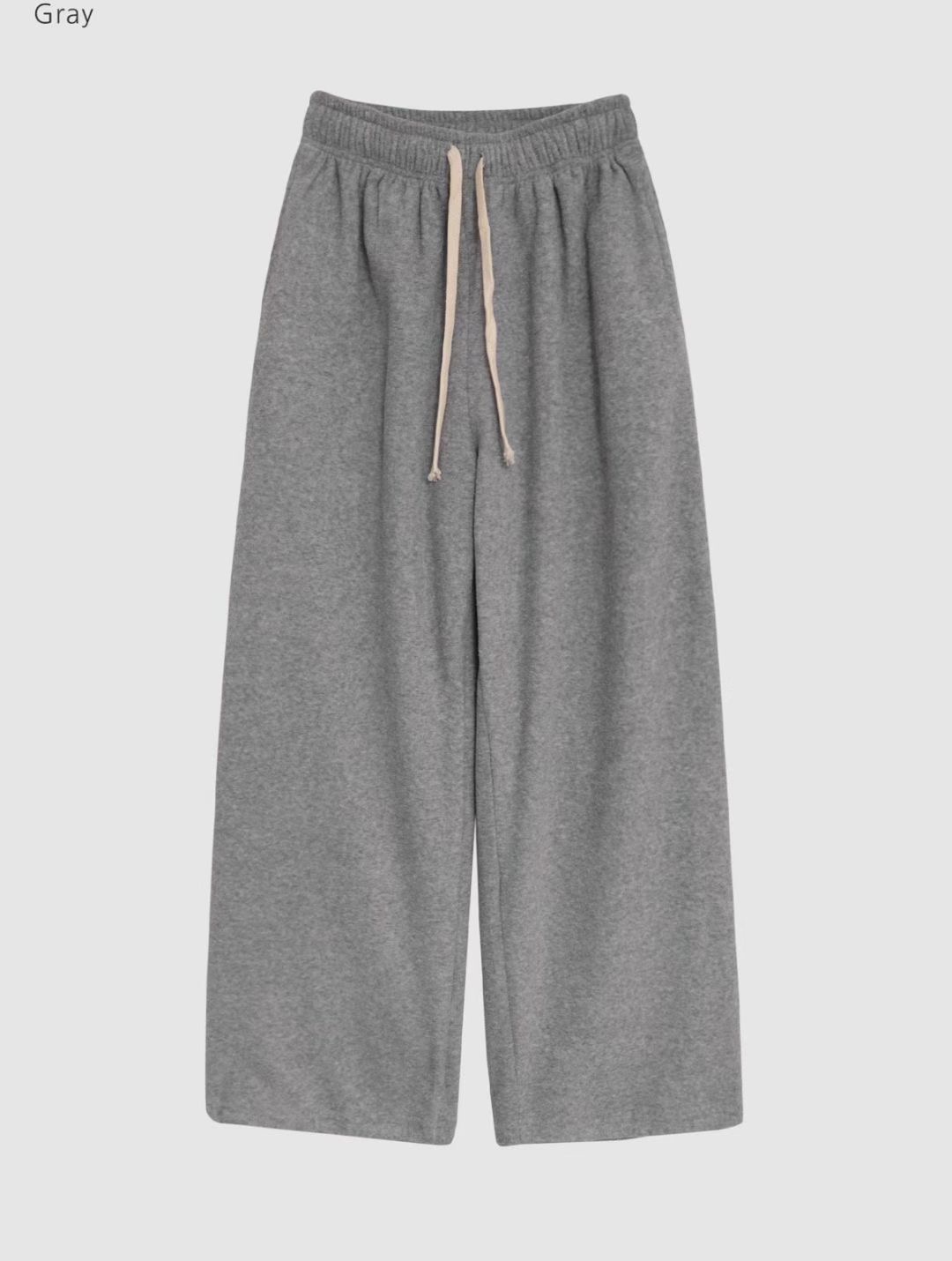 WADE東大門㊣直郵女裝新款熱賣真品休閑時尚推薦休閑褲毛圈絨WADE休閑褲圖色2