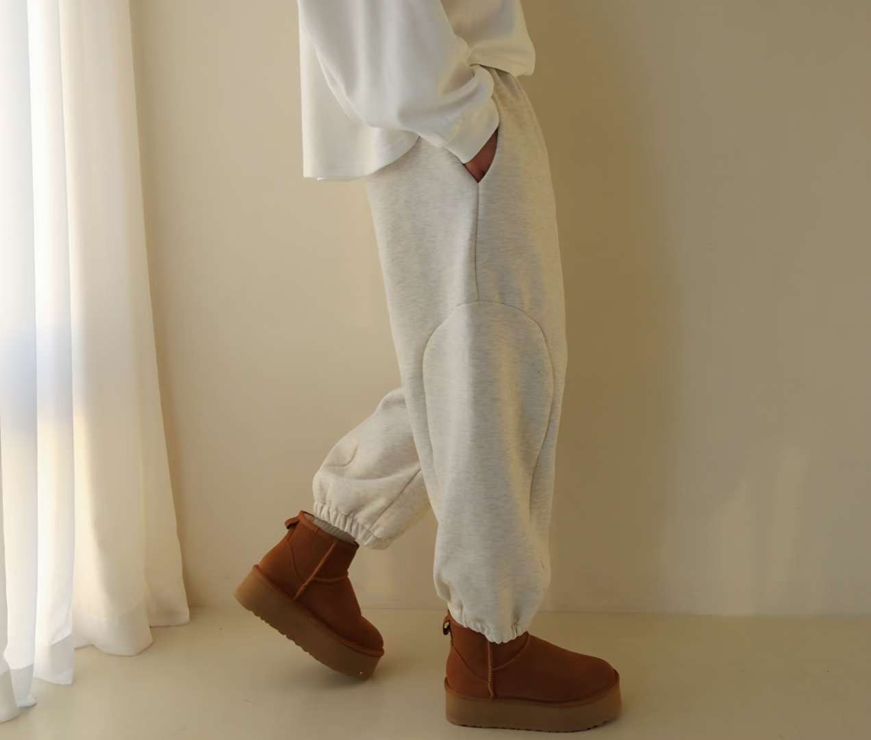 COMES-컴즈-OT東大門㊣實拍女士新款時尚休閑推薦25秋冬休閑褲COMES-ot休閑褲