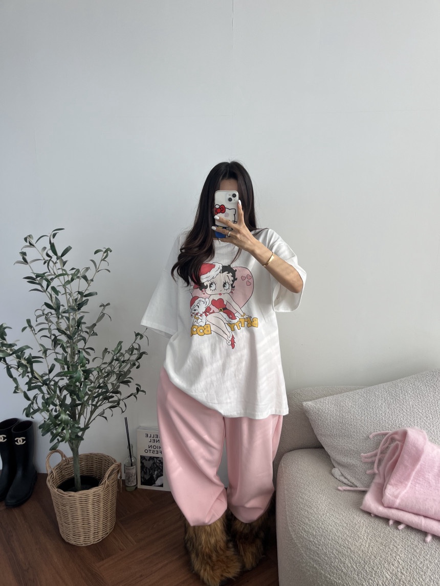 OURWAVE/OUR ROOM東大門㊣代購女裝新品人氣職業T恤加絨抓絨Our Wave/Our RoomT恤