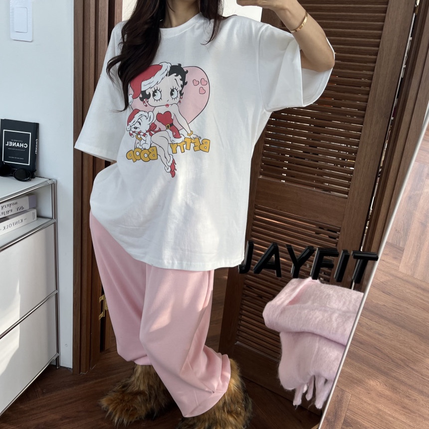 OURWAVE/OUR ROOM東大門㊣代購女裝新品人氣職業T恤加絨抓絨Our Wave/Our RoomT恤