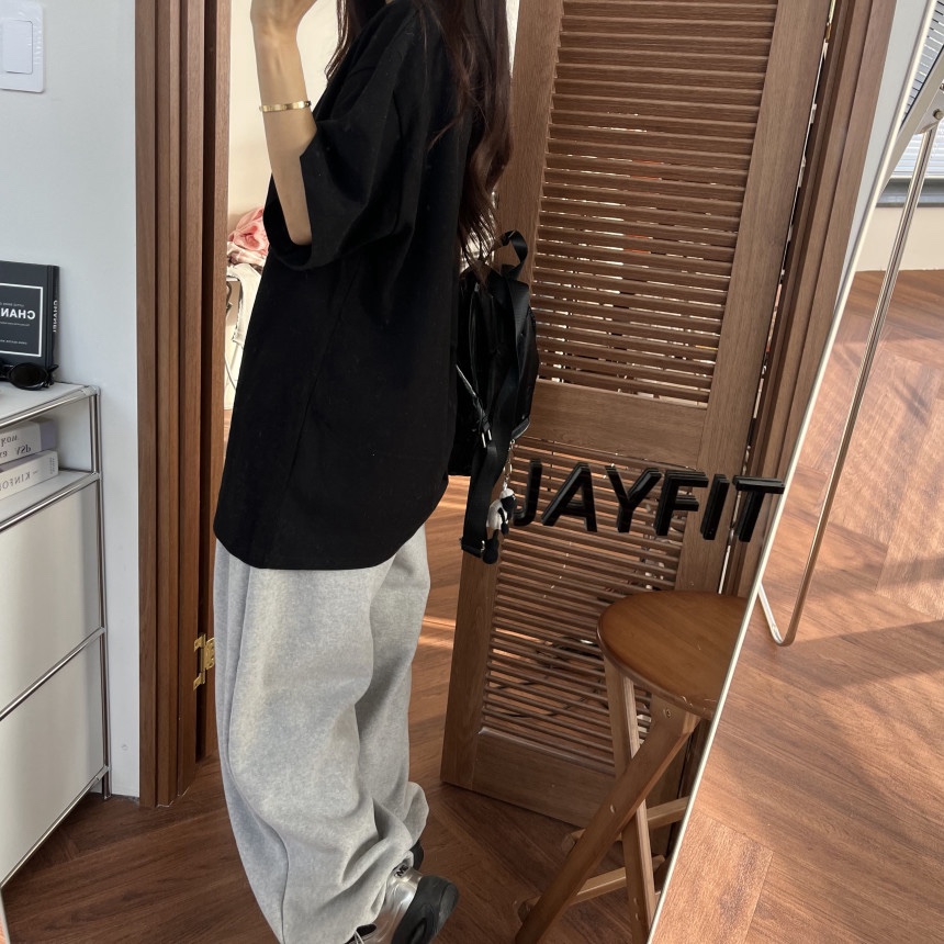 OURWAVE/OUR ROOM東大門㊣代購女裝新品人氣職業T恤加絨抓絨Our Wave/Our RoomT恤