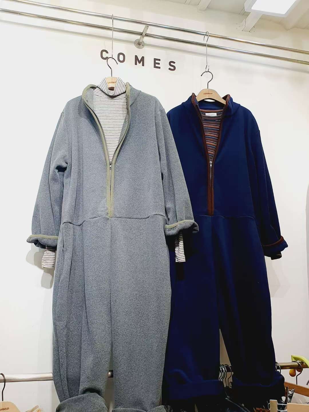 COMES-컴즈-OT韓國代購㊣女士新款時尚人氣25秋冬休閑連體褲COMES-ot連體褲