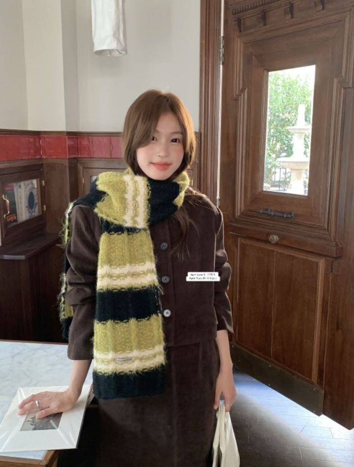 N3東大門㊣實拍女裝新款人氣休閑時尚25秋冬推薦職業圍巾披肩N3圍巾/披肩