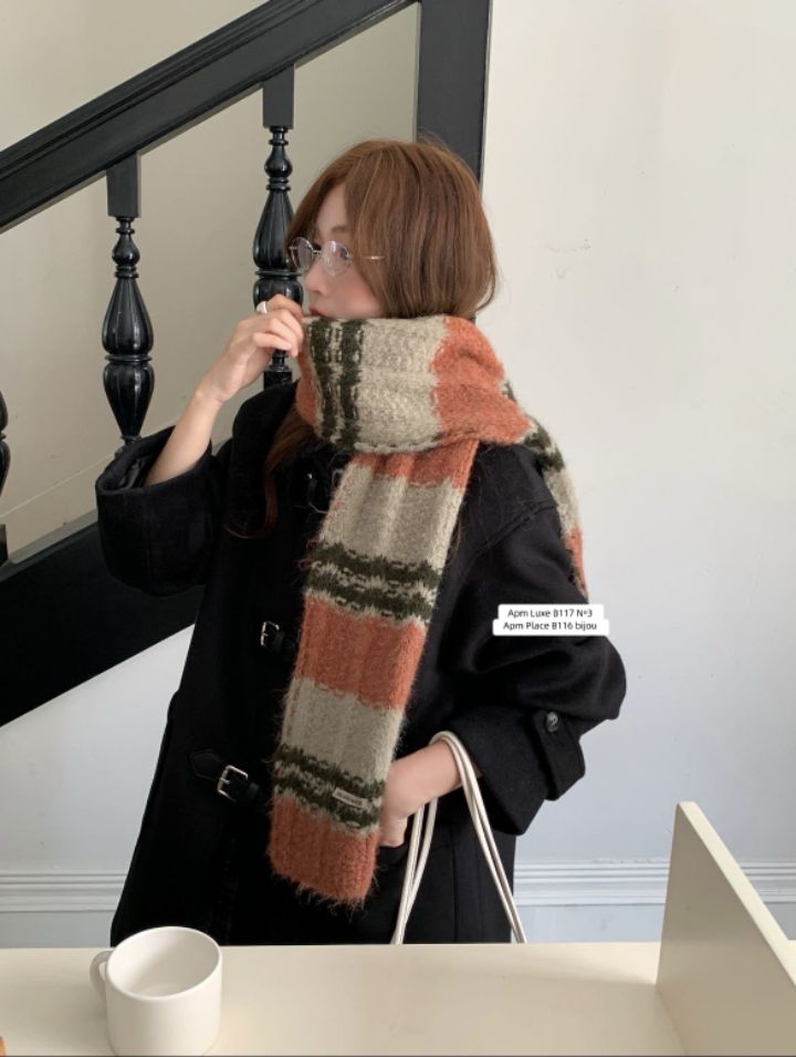 N3東大門㊣實拍女裝新款人氣休閑時尚25秋冬推薦職業圍巾披肩N3圍巾/披肩