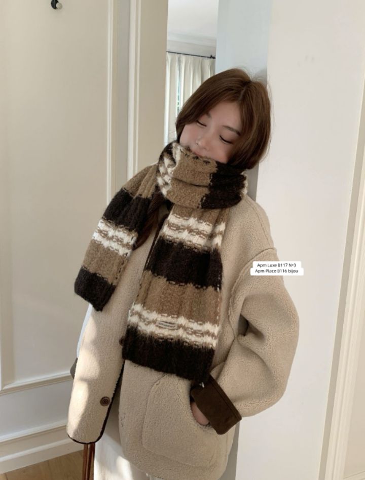 N3東大門㊣實拍女裝新款人氣休閑時尚25秋冬推薦職業圍巾披肩N3圍巾/披肩