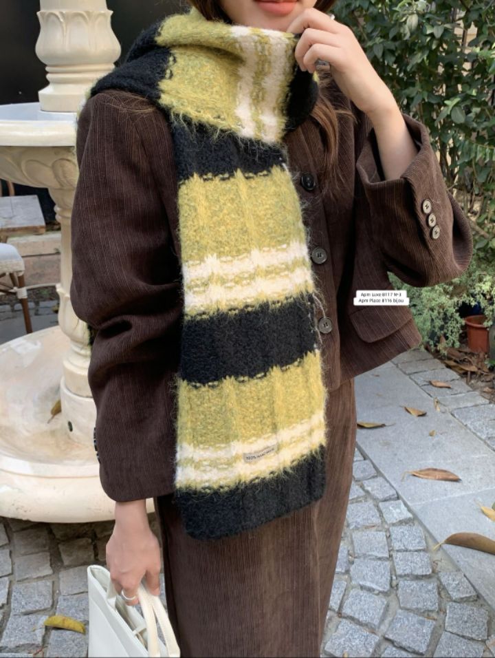 N3東大門㊣實拍女裝新款人氣休閑時尚25秋冬推薦職業圍巾披肩N3圍巾/披肩