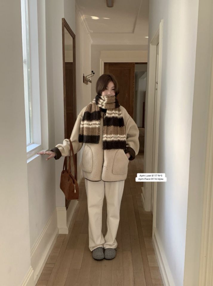 N3東大門㊣實拍女裝新款人氣休閑時尚25秋冬推薦職業圍巾披肩N3圍巾/披肩