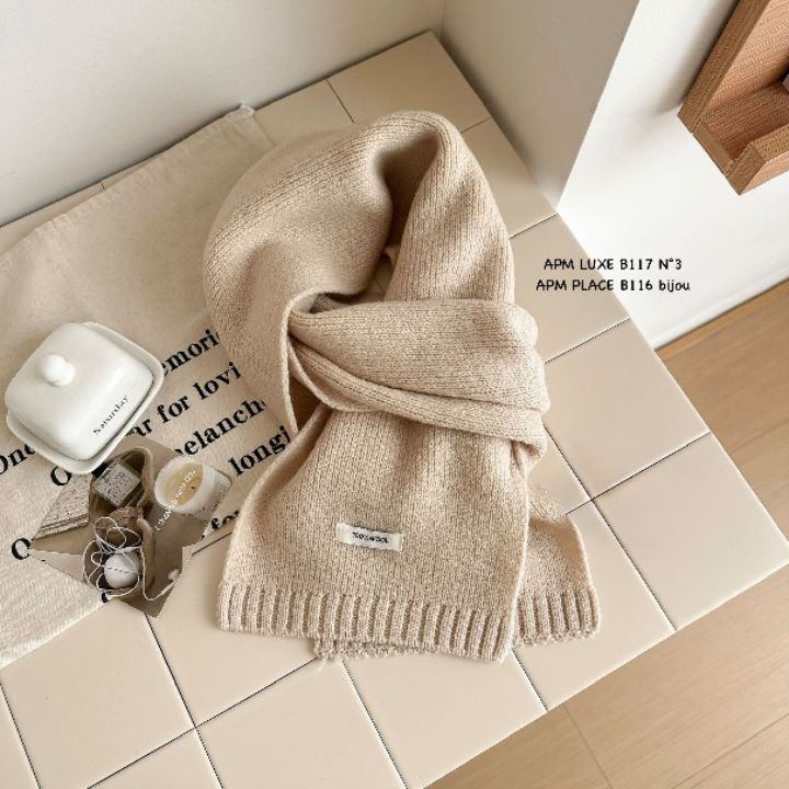 N3東大門㊣代購女士新款熱賣休閑真品時尚推薦圍巾披肩羊毛N3圍巾/披肩圖色1