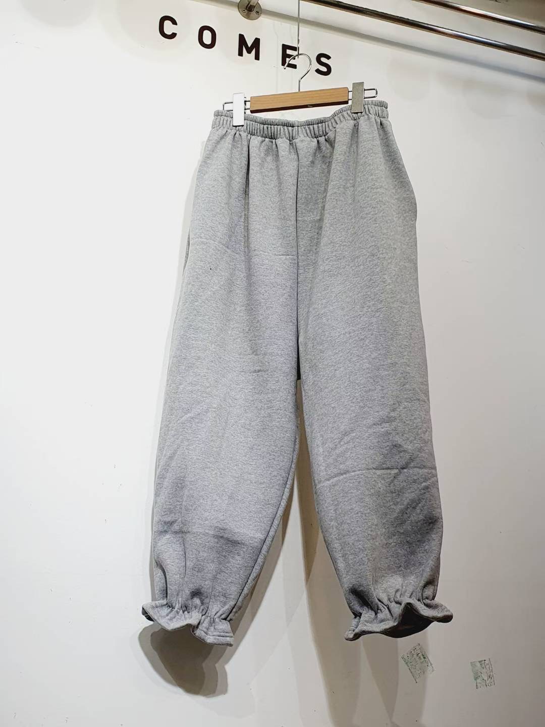 COMES-컴즈-OT東大門㊣實拍女士新款人氣休閑休閑褲荷葉邊COMES-ot休閑褲圖色3