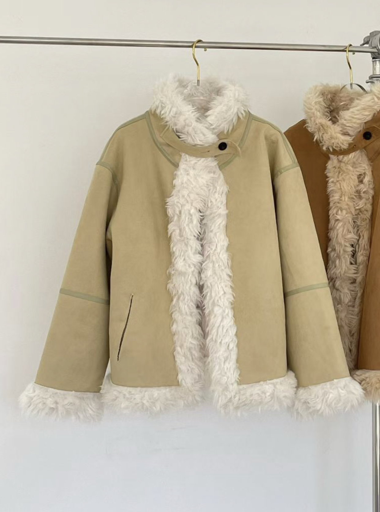 WADE東大門㊣直郵女裝新品人氣休閑推薦真品25秋冬熱賣夾克WADE夾克圖色1