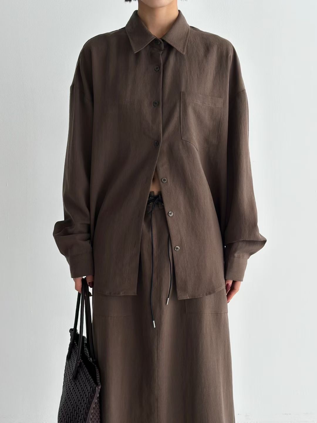 WADE韓國代購㊣女士新款時尚真品休閑推薦職業25秋冬襯衫蕾絲衫WADE襯衫/蕾絲衫圖色1