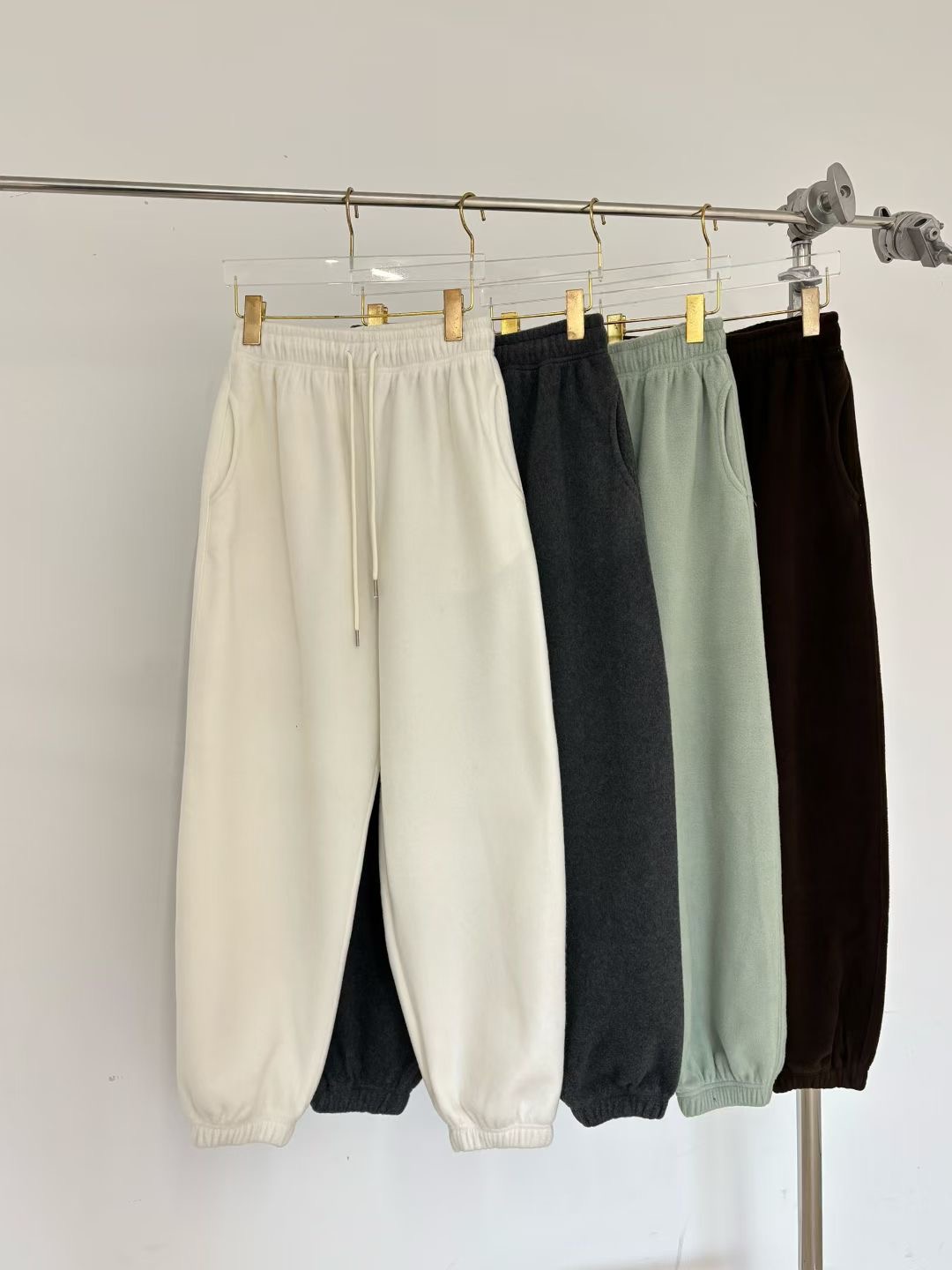 WADE東大門㊣代購女士新款人氣時尚推薦熱賣休閑休閑褲抓絨WADE休閑褲