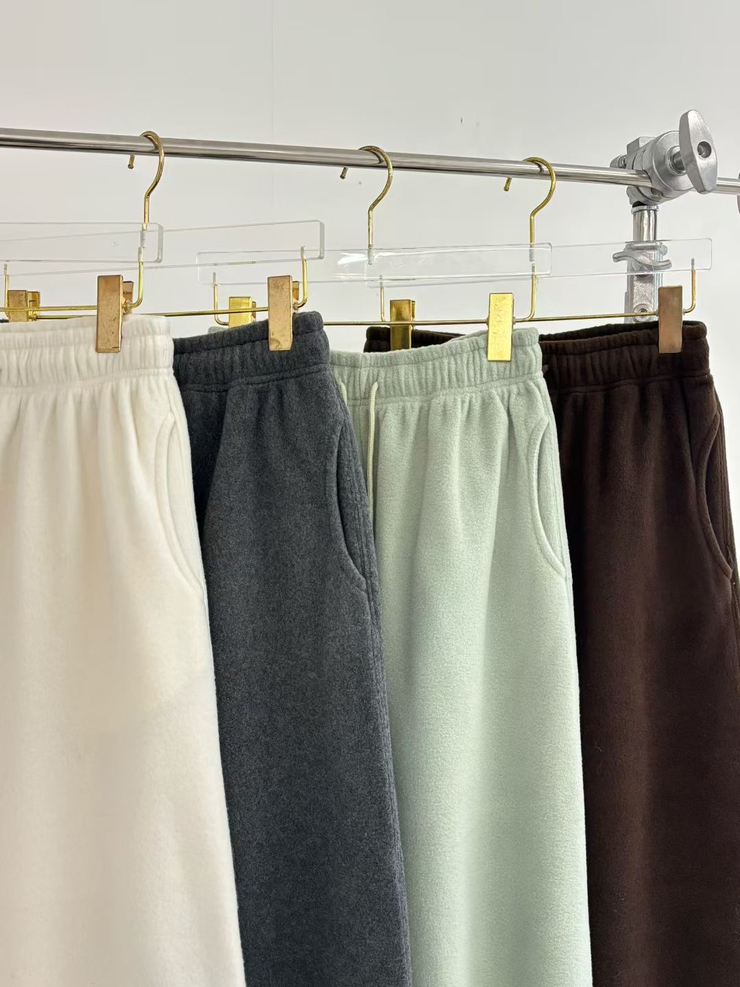 WADE東大門㊣代購女士新款人氣時尚推薦熱賣休閑休閑褲抓絨WADE休閑褲