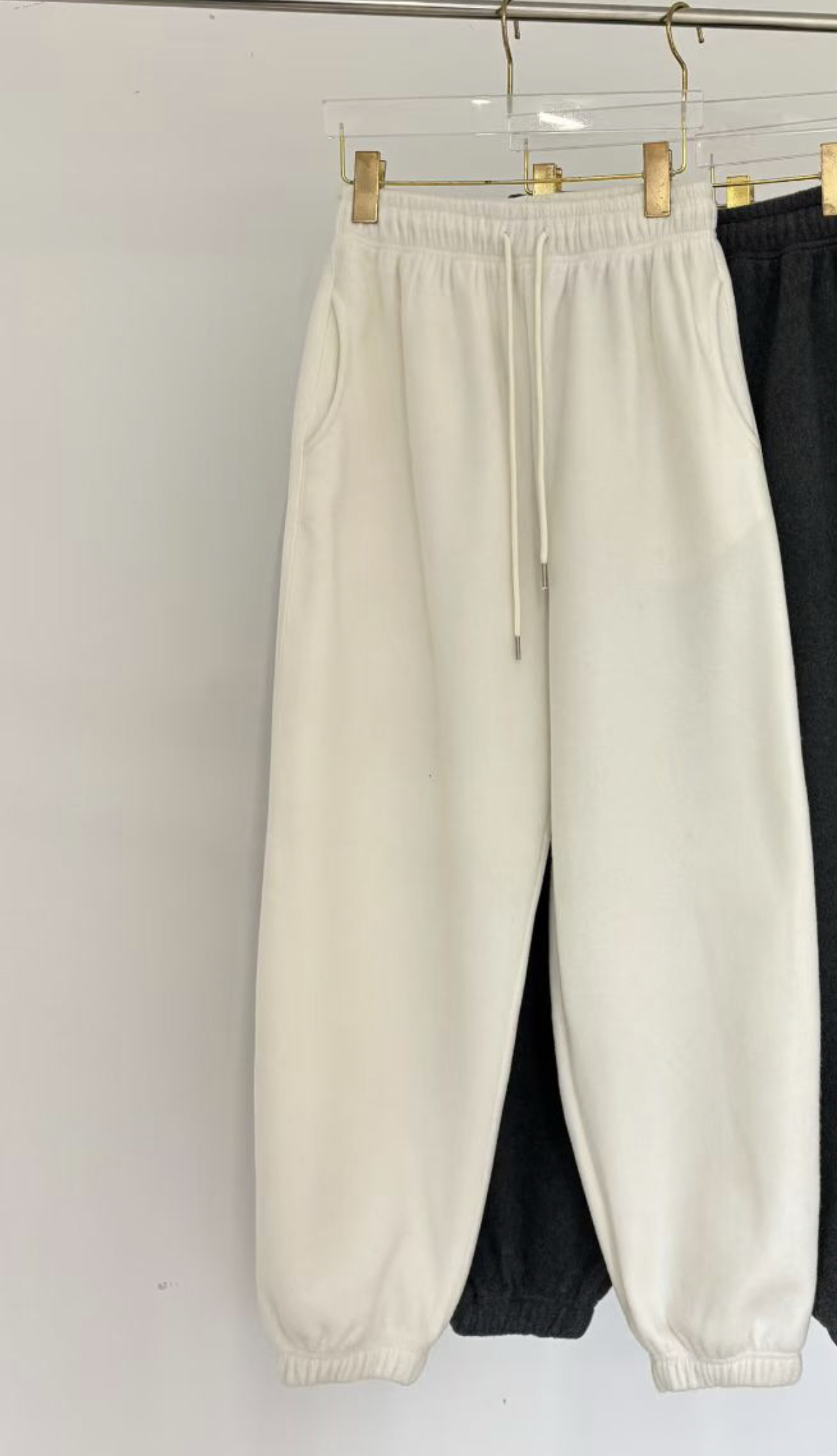 WADE東大門㊣代購女士新款人氣時尚推薦熱賣休閑休閑褲抓絨WADE休閑褲圖色1