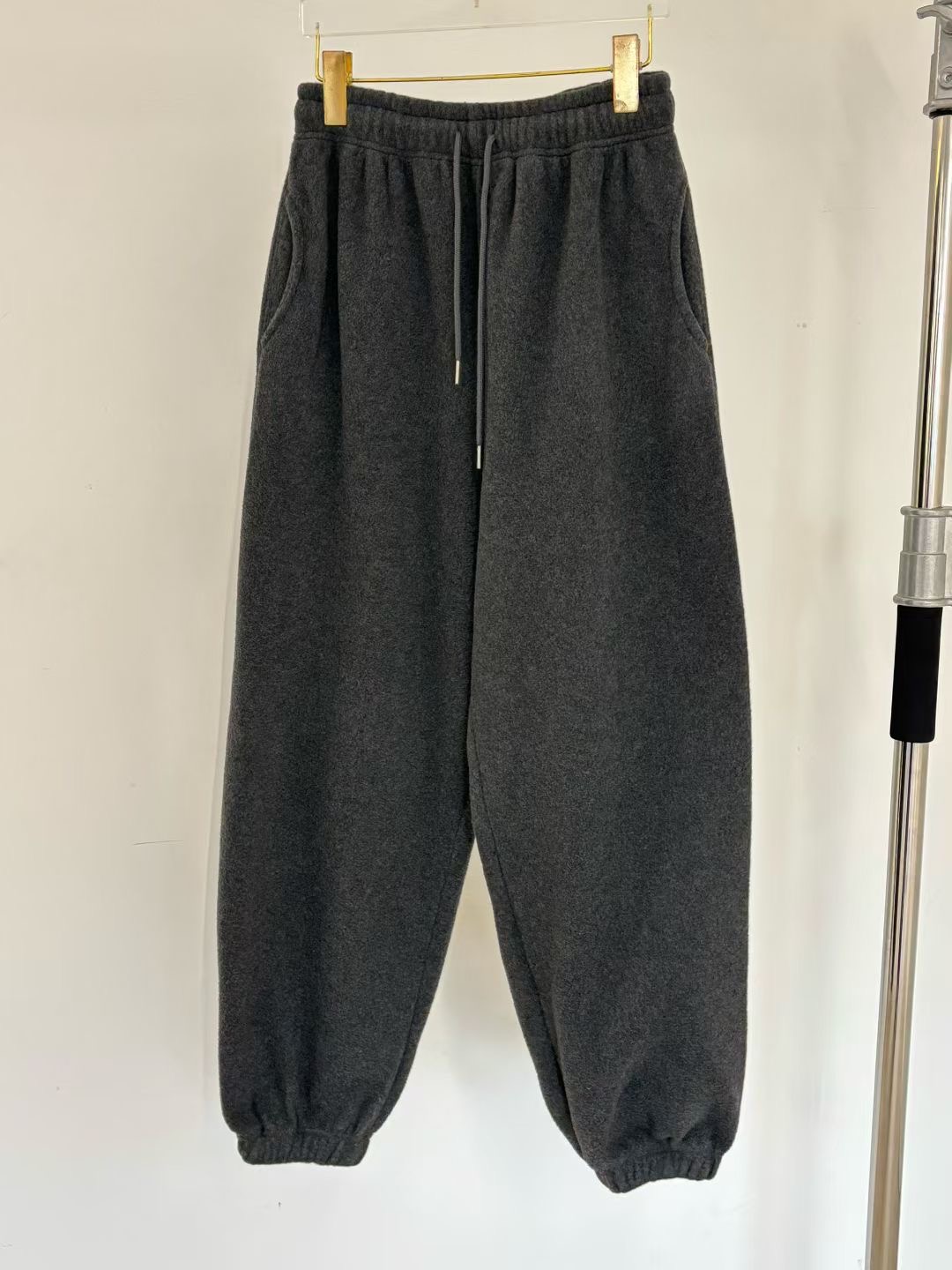 WADE東大門㊣代購女士新款人氣時尚推薦熱賣休閑休閑褲抓絨WADE休閑褲圖色2