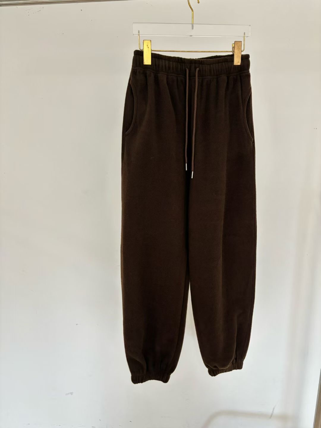 WADE東大門㊣代購女士新款人氣時尚推薦熱賣休閑休閑褲抓絨WADE休閑褲圖色4