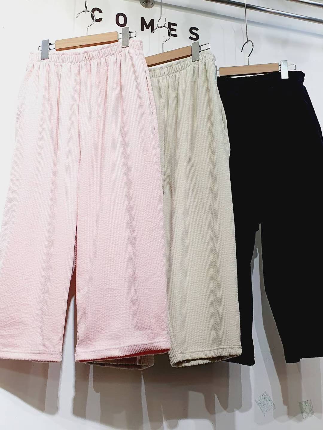 COMES-컴즈-OT東大門㊣代購女士新品真品25秋冬人氣休閑褲COMES-ot休閑褲