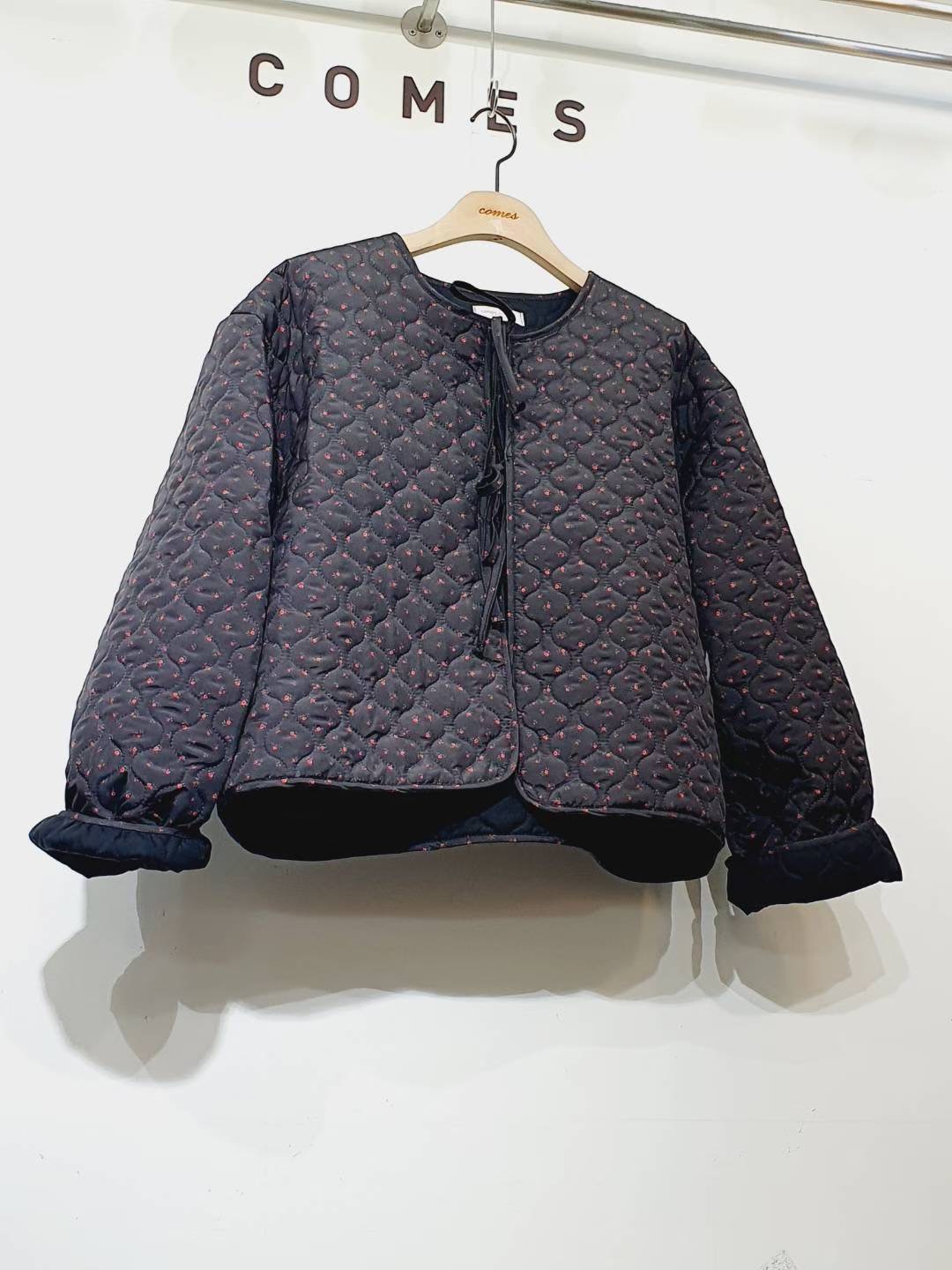 COMES-컴즈-OT東大門㊣直郵女裝新品真品職業休閑夾克羊毛衫COMES-ot夾克圖色2