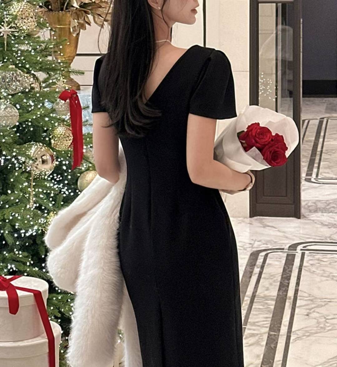 DRY FLOWER東大門㊣代購女士新款真品熱賣人氣時尚休閑連衣裙DRY FLOWER連衣裙