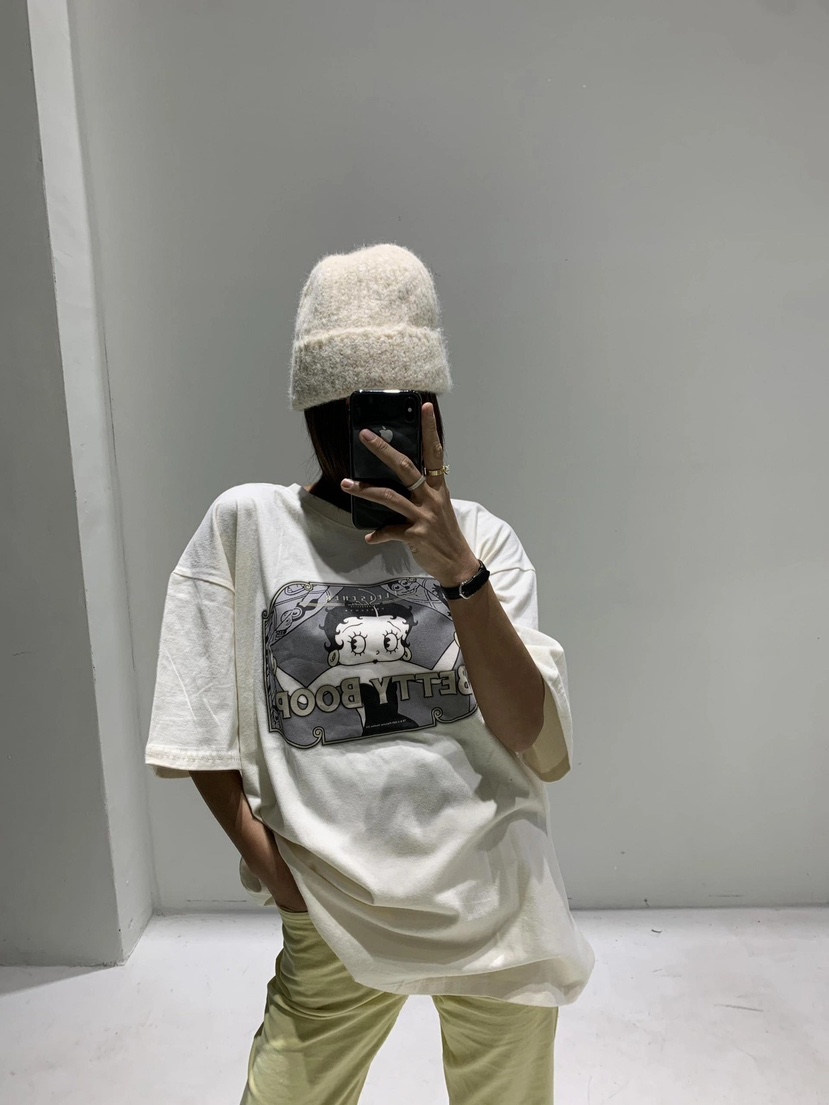 OURWAVE/OUR ROOM韓國直郵㊣女裝新品人氣時尚休閑T恤加絨Our Wave/Our RoomT恤