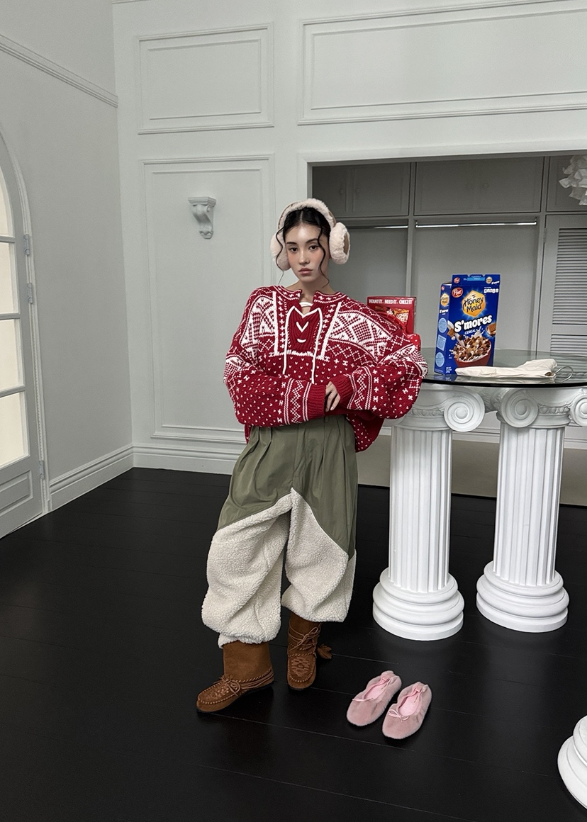 OURWAVE/OUR ROOM韓國直郵㊣女士新品休閑25秋冬推薦休閑褲Our Wave/Our Room休閑褲