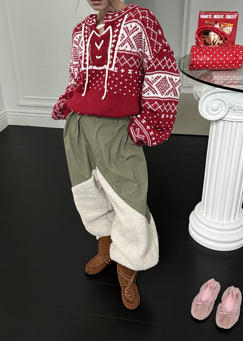 OURWAVE/OUR ROOM韓國直郵㊣女士新品休閑25秋冬推薦休閑褲Our Wave/Our Room休閑褲