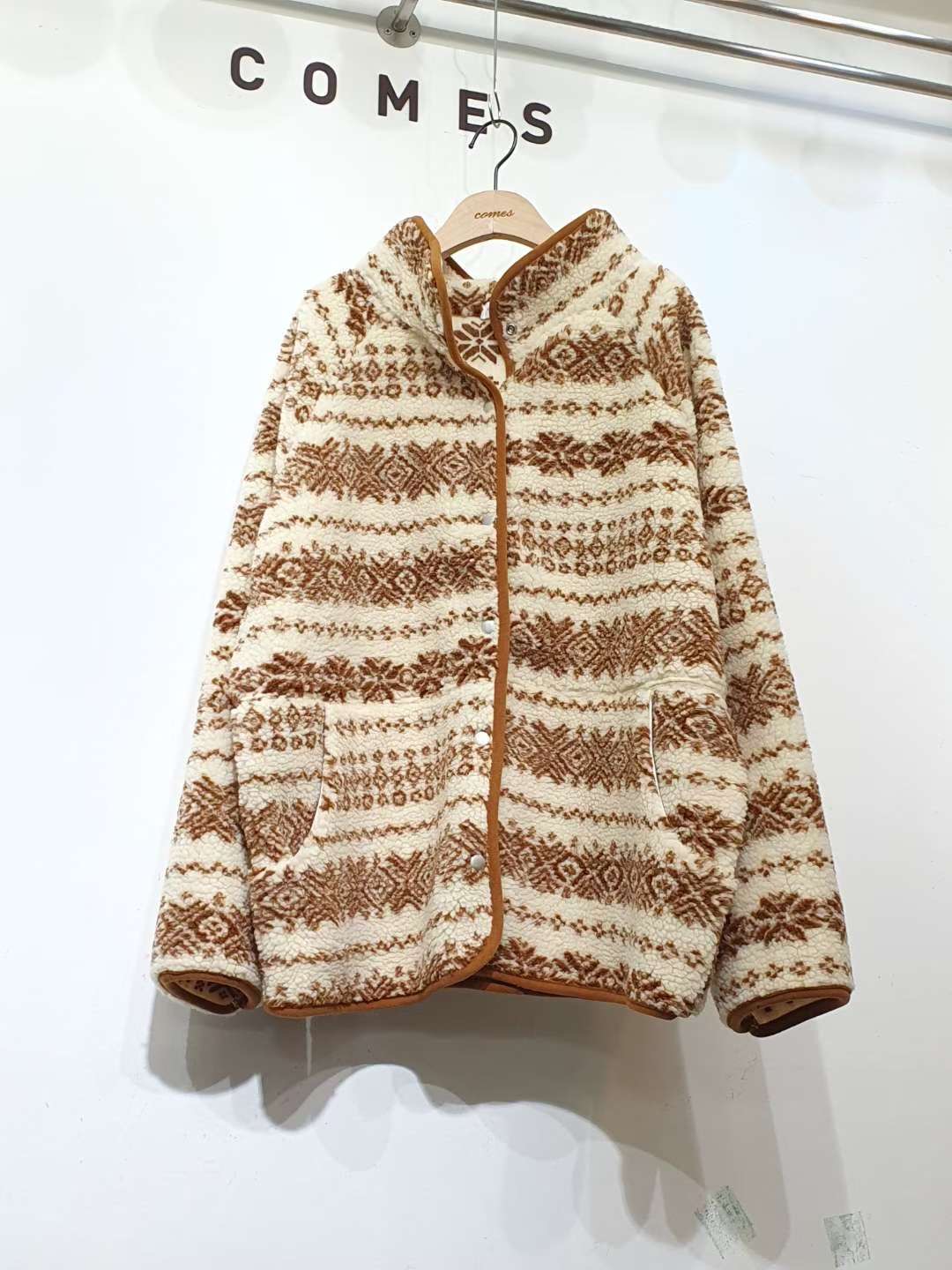 COMES-컴즈-OT東大門㊣直郵女士新品人氣真品時尚25秋冬夾克COMES-ot夾克圖色1