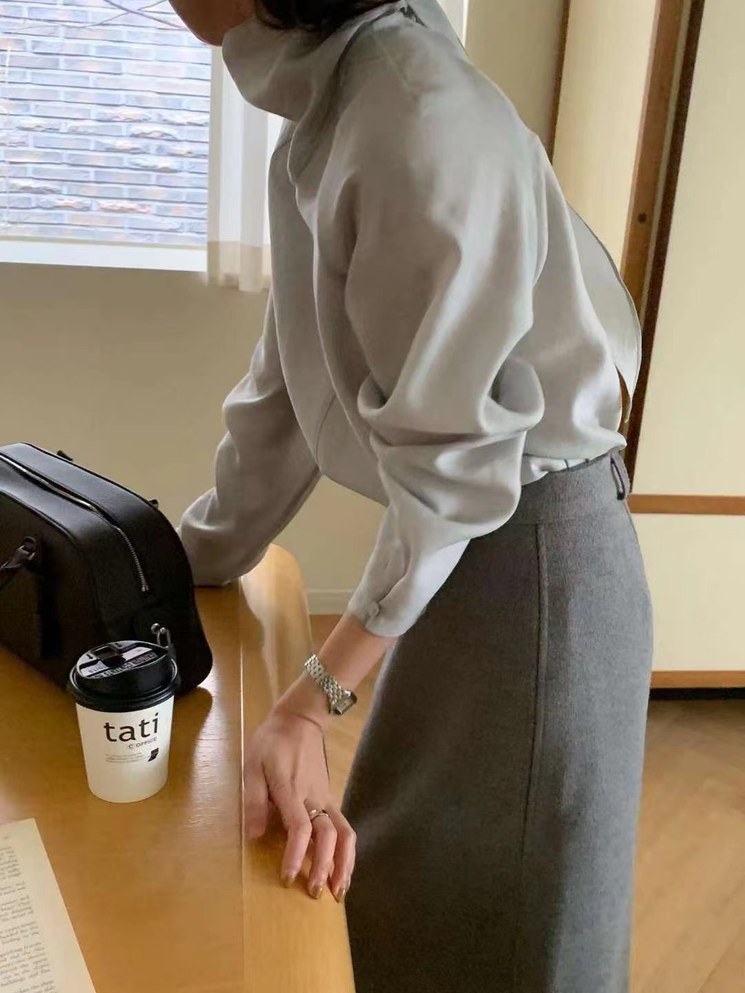 LONDON LACE-런던레이스-T韓國代購㊣女士新品25秋冬襯衫蕾絲衫LONDON LACE襯衫/蕾絲衫