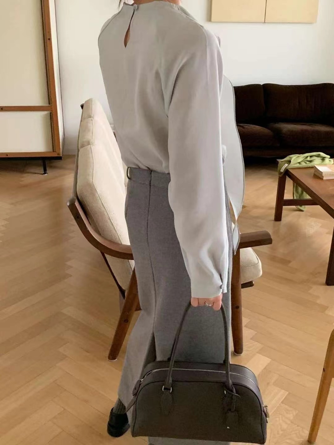 LONDON LACE-런던레이스-T韓國代購㊣女士新品25秋冬襯衫蕾絲衫LONDON LACE襯衫/蕾絲衫